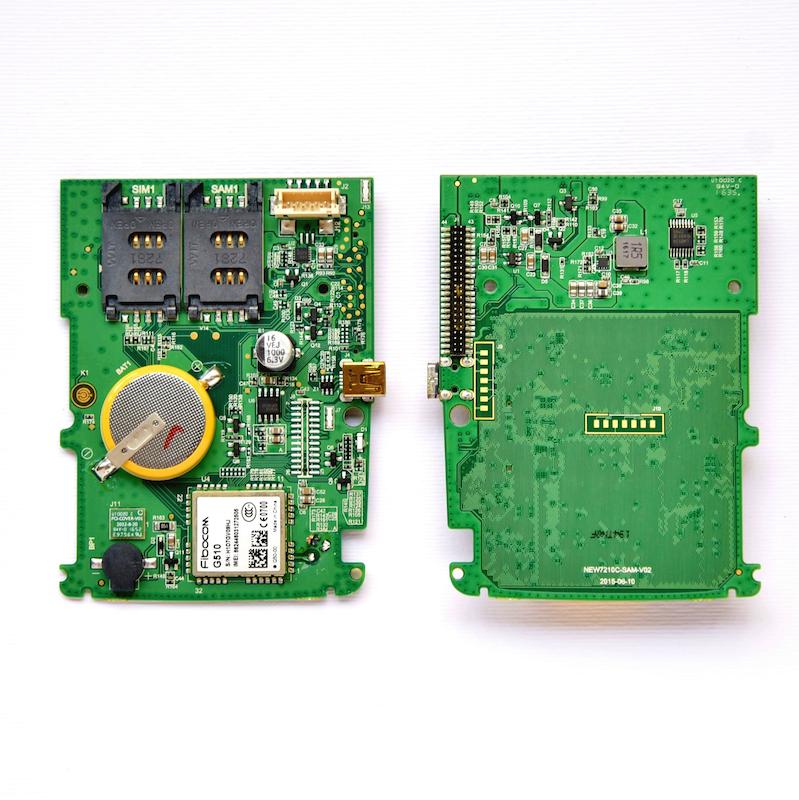 برد B  دو سیمکارت NEWPOS 7210