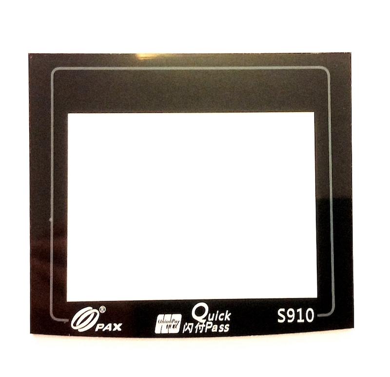 طلق (گلس) صفحه نمایش PAX S910